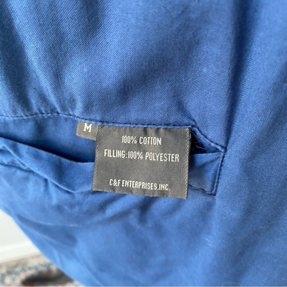 Women’s M Americana Patchwork Cabin Sky Quilted Reversible Button Jacket Red - Picture 8 of 16